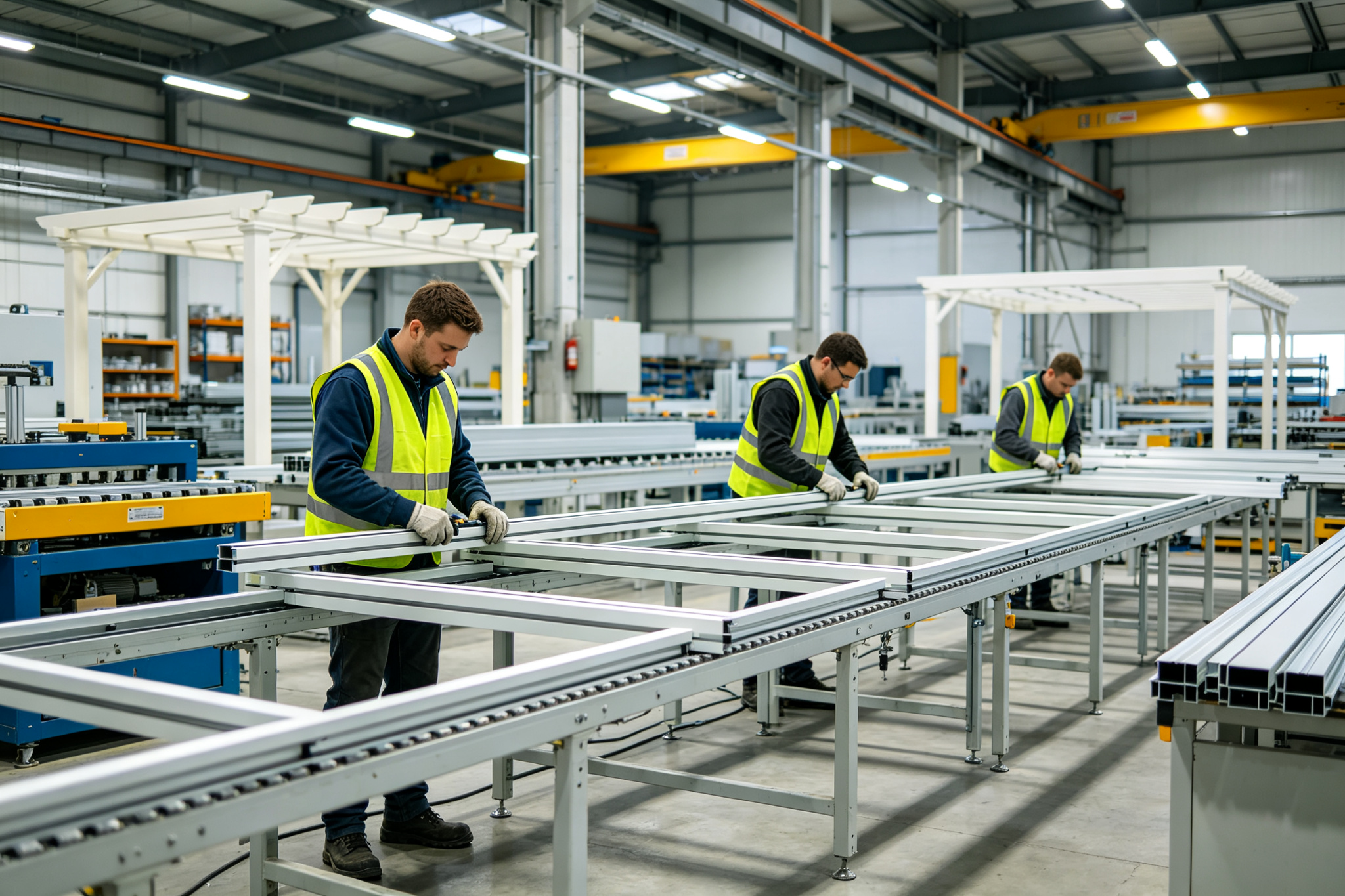 GLEMEGA aluminum fabrication factory in Foshan